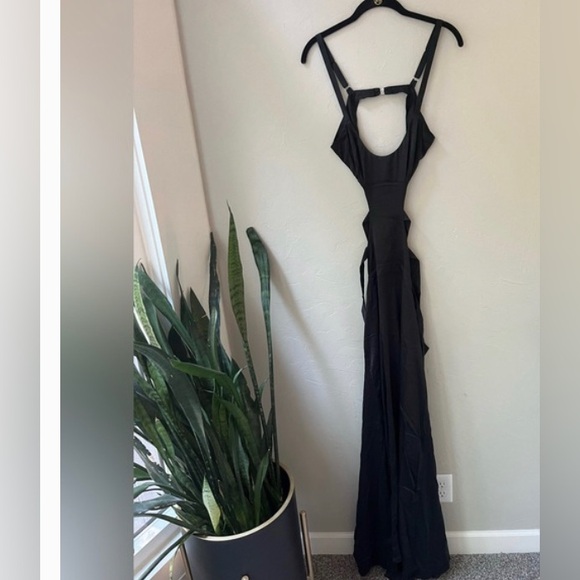 SKIMS Strappy Silk Slip Dress - Picture 4 of 9